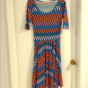 Long sleeve LulaRoe dress
